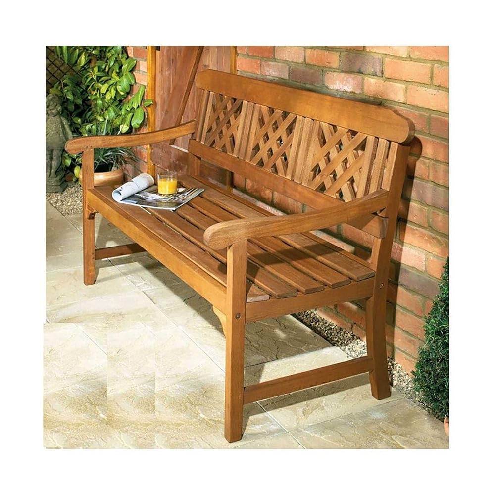 Robert Dyas 3 Seater Hardwood Garden Bench