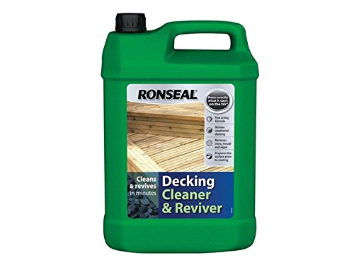 Ronseal Decking Cleaner & Reviver, 5 Litre