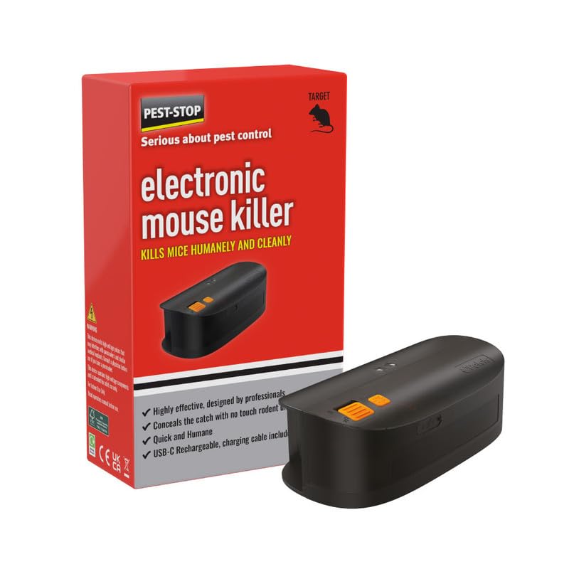 Pest-Stop Large House Indoor Pest Repeller – Ultrasonic & Electromagnetic Pest Control – Covers 4,000 sq. ft.