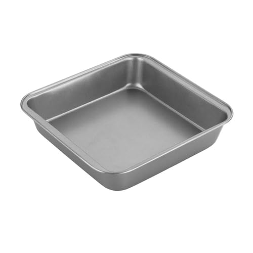 Chef Aid 23cm Non-Stick Square Cake Tin, Carbon Steel Cake Pan
