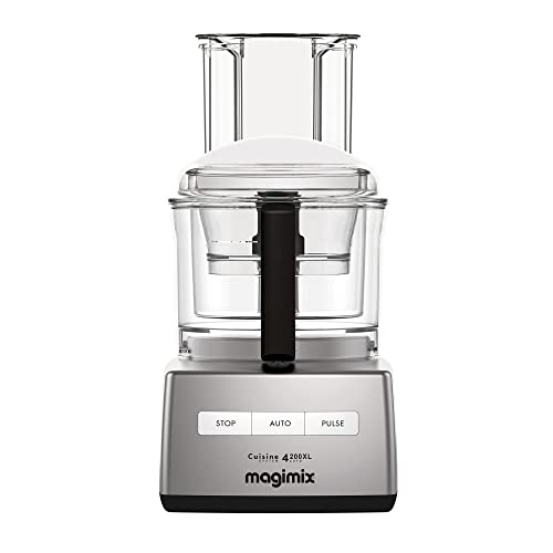 magimix Food Processor 3L – CS4200XL – Electric Food Processor & Vegetable Chopper, 950W Quiet Motor, Slicer, Grater, Dough Mixer & Blender, BPA-Free Bowl, Black