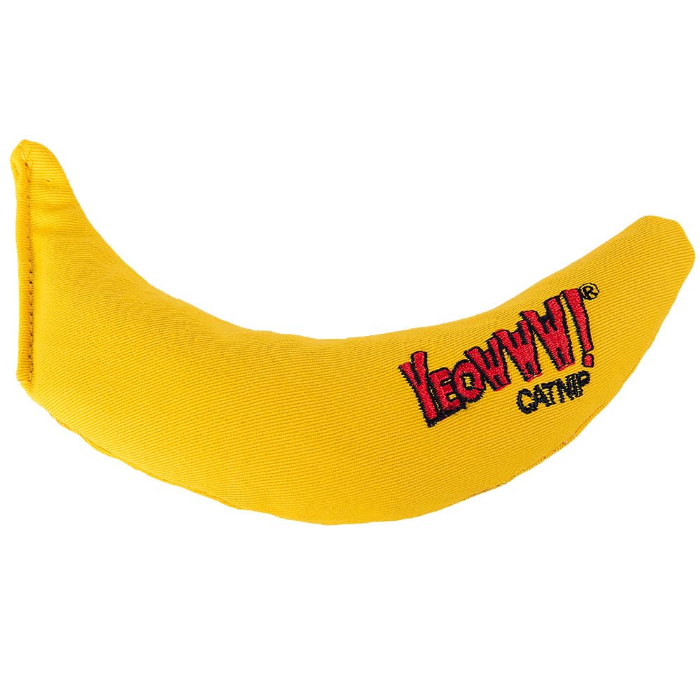 Yeowww! Catnip Banana Single Cat Toy
