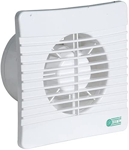 Air Vent 431302 Slimline Low Profile 100mm Bathroom Extractor Fan with Timer