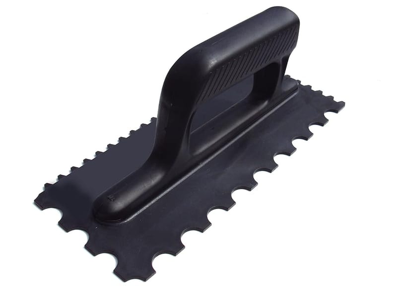 Vitrex Wall & Floor Adhesive Trowel, 6mm Wall and 10x20mm Floor Notches
