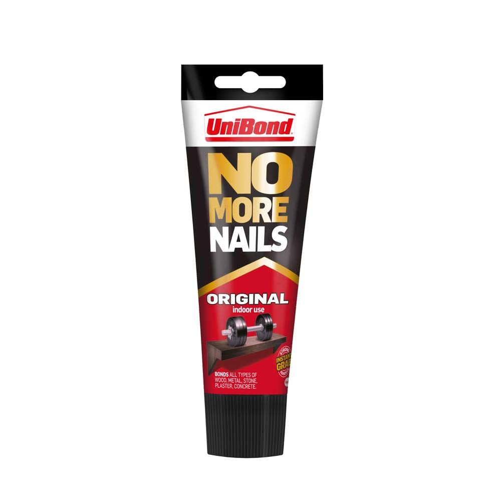 UniBond No More Nails Original, Heavy-Duty Mounting Adhesive, 1 x 234g Tube