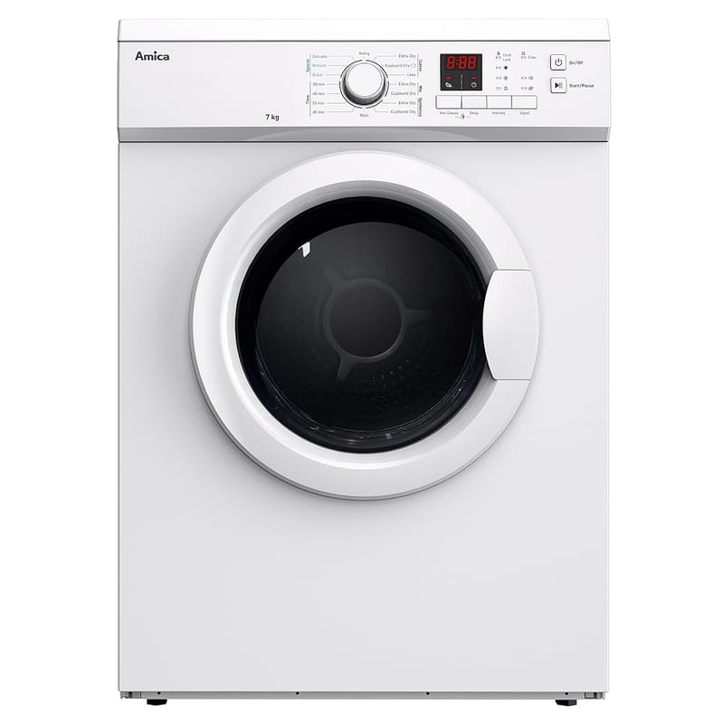 Amica ADV7CLCW 7kg Vented Tumble Dryer - White