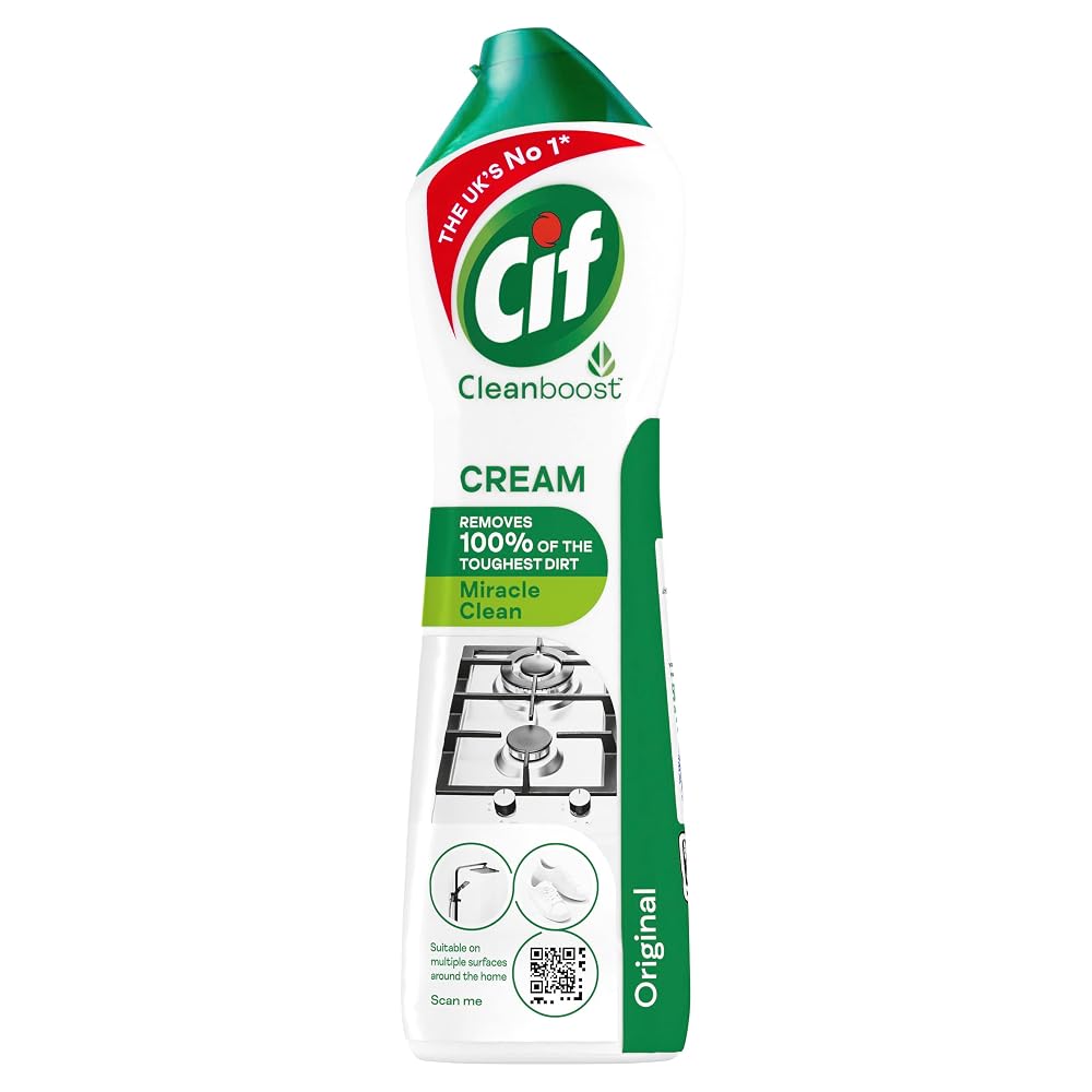 Cif Original Cream Cleaner Multipurpose Surface Cleaner, 500ml
