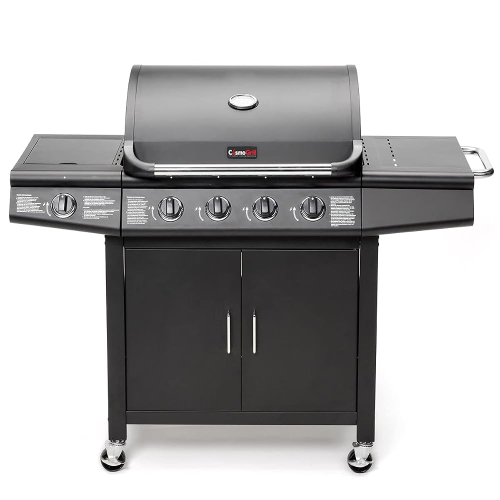 CosmoGrill Pro Deluxe 5 Gas Burner 4+1 Barbecue Grill