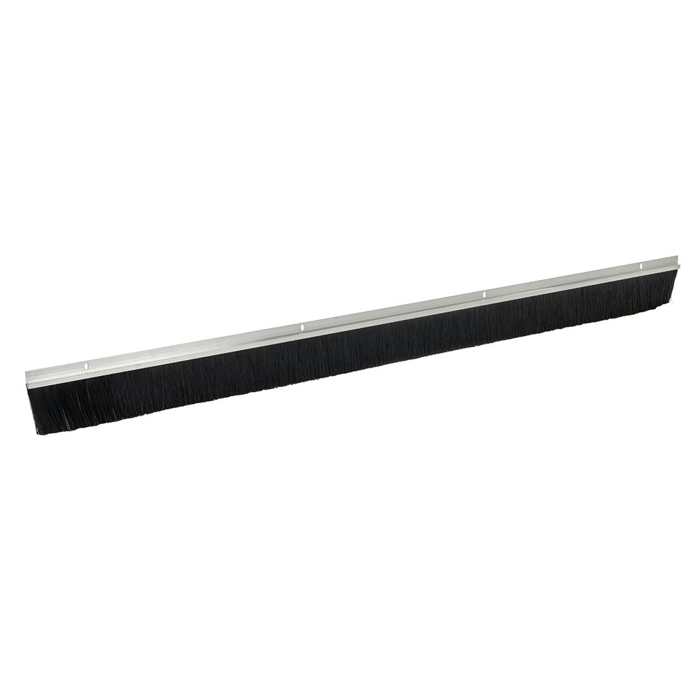 Fixman 447234 Garage Door Brush Strip 50mm Bristles Aluminium 2 x 1067mm Aluminium