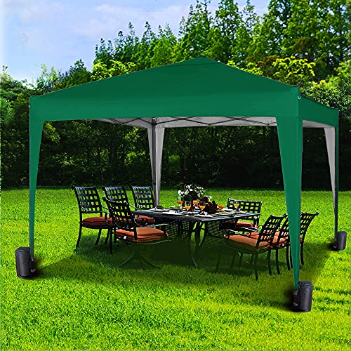 mcc direct 3x3m Pop-up Gazebo Waterproof Outdoor Garden Marquee Canopy NS (Green)