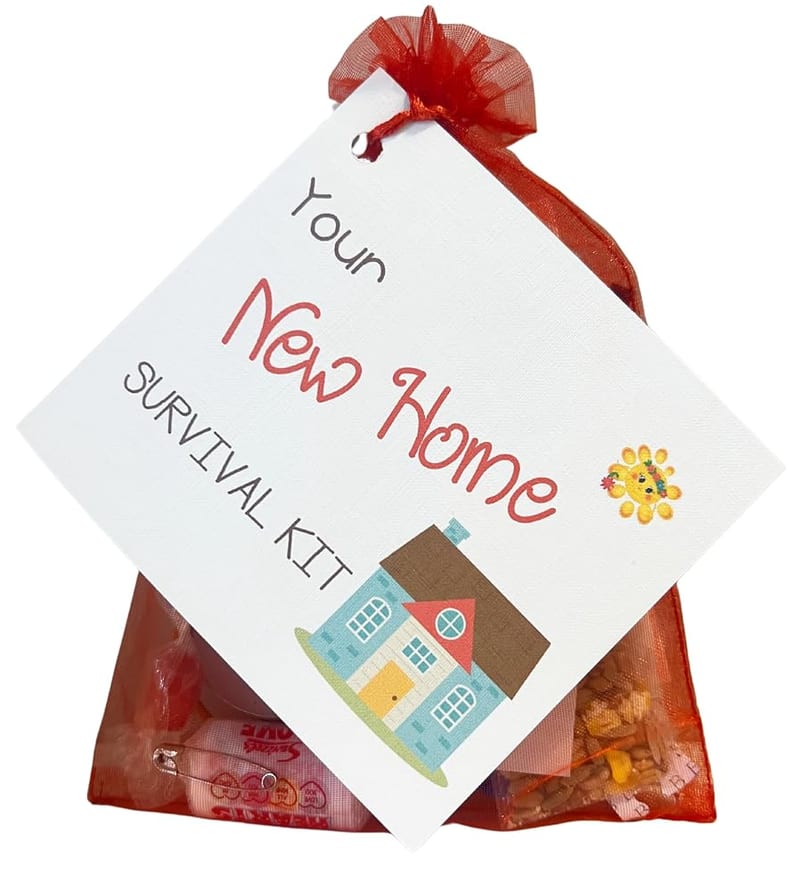 New Home Gift Novelty Survival Kit – Fun Unique Housewarming Gift