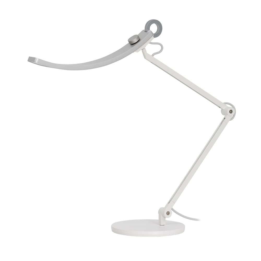 BenQ WiT e-Reading Desk Lamp, Eye-Caring for Home Office, Reading, Study, Ultrawide Bright Dimmable with 13 Colour Modes, Matte Silver