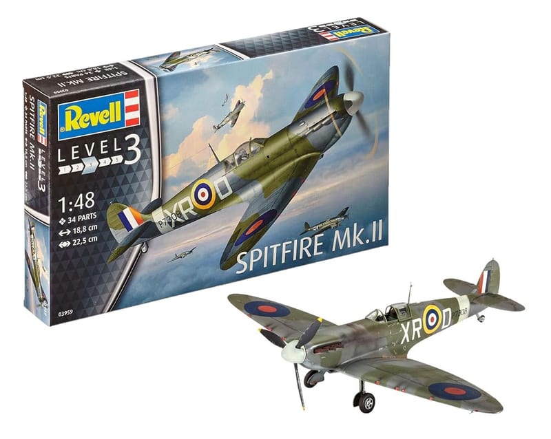 Revell 03959 Spitfire Mk.II 1:48 Scale Model Kit