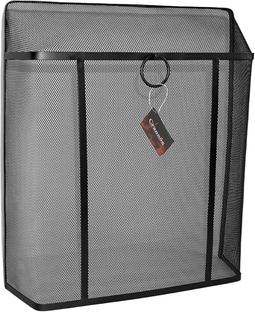 Crannog Heavy Duty Fire Guard For Fireplace, Open Fire, Log Burner - Spark Screen Safety Barrier