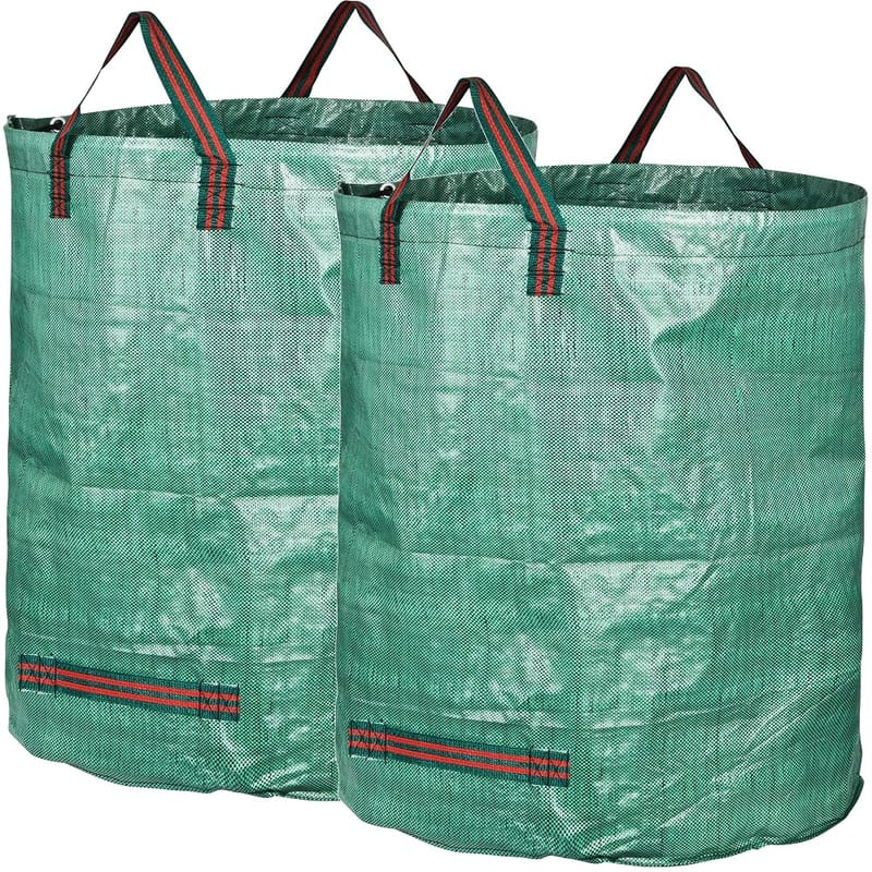 GardenMate Pack of 2 Extra Large 500L PROFESSIONAL Garden Waste Bags (H86 cm, D86 cm)