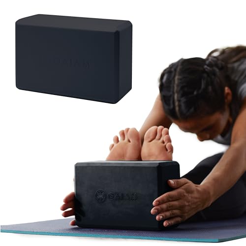Gaiam Yoga Block, Lightweight EVA Foam Block for Home Yoga Practice