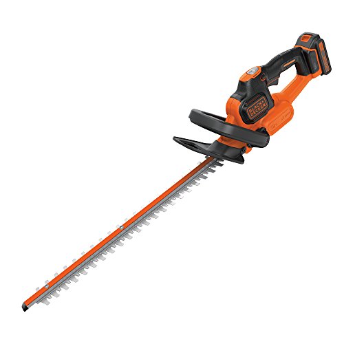 BLACK+DECKER 18V 45cm Cordless Hedge Trimmer, GTC18452PC-GB