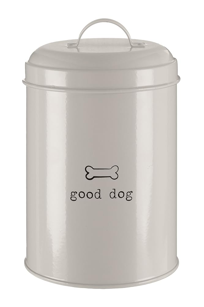 Premier Housewares Adore Pets Good Dog Food Storage Canister, 1.2L