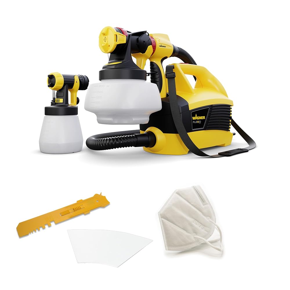 WAGNER Universal Sprayer W 690 FLEXiO - Electric Paint Sprayer for Wall, Ceiling, Wood & Metal, 630W