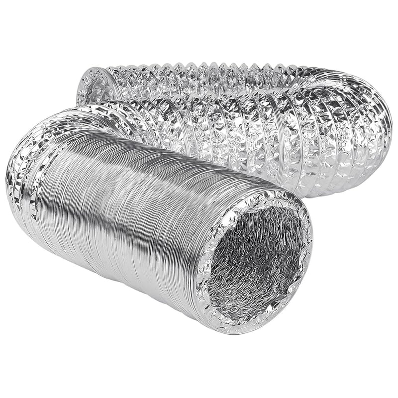 Aluminium Foil Flexible Ventilation Duct 5" 125mm 5m