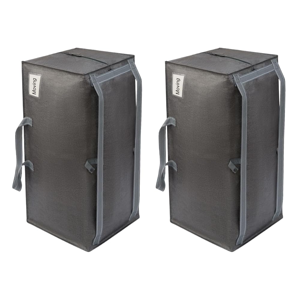 ZOBER Premium Underbed Storage Bag (2-Pack), Clothes Storage Boxes with Zips