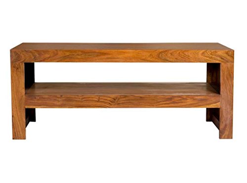 Oaklands Furniture Cube Petite Sheesham Double Top Coffee Table