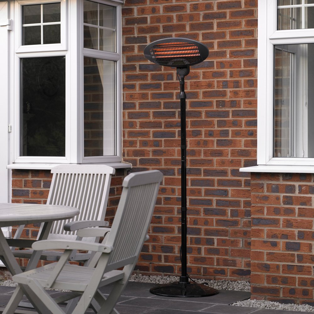Kingfisher HEAT1200 2000W Limitless Free Standing Electric Patio Heater