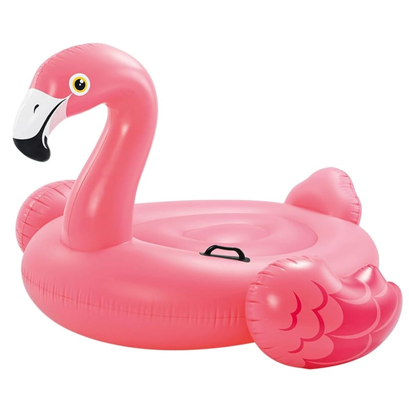 Intex Inflatable Flamingo Pool Float, 1.78 x 1.35 m, Pink