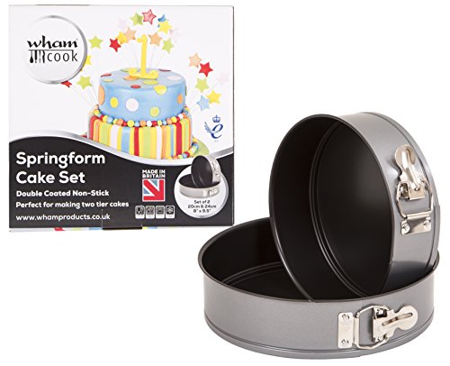 Wham Cook Springform Cake Set, Non-Stick Carbon Steel