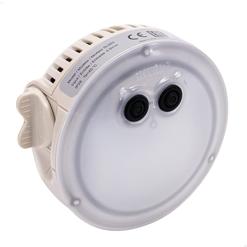 Intex PureSpa LED Mood Light, Multicolour Inflatable Hot Tub Spa Light, 5 Colours, Battery Operated