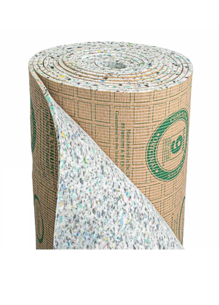 Cloud 9 Cumulus 11mm PU Carpet Underlay Roll, 15m² Total Area, UK Manufactured
