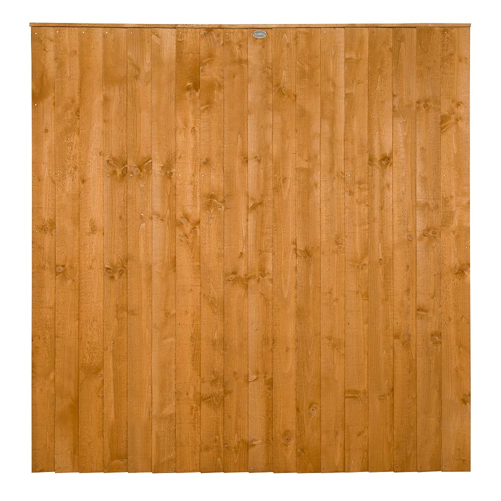 Forest Garden Featheredge Fence Panel, 1.83m High (6 x 6), Pack of 7