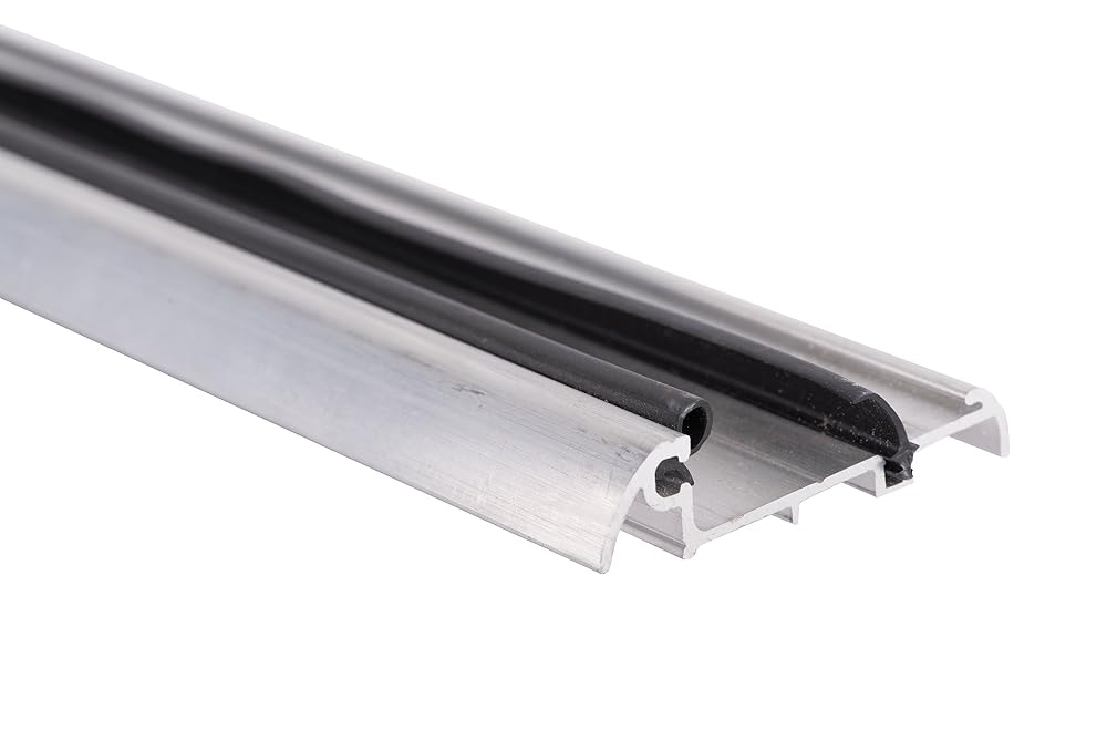 STORMGUARD 04SR0021000A Slimline Threshold, 1m, Silver
