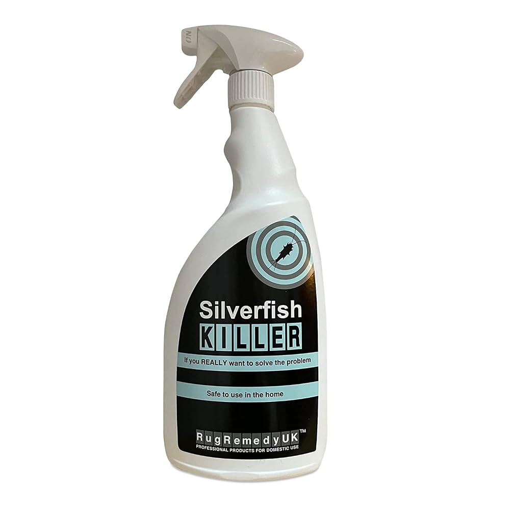 Silverfish Killer Spray 1 Litre | Instant, Long Lasting, Non Staining, Odourless Silverfish Treatment and Killer for the Home, Up to 3 Months Protection