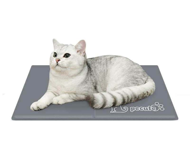 pecute Dog Cooling Mat Extra Large 120x75cm, Durable Pet Cool Mat Non-Toxic Gel Self Cooling Pad, Great for Dogs Cats in Hot Summer