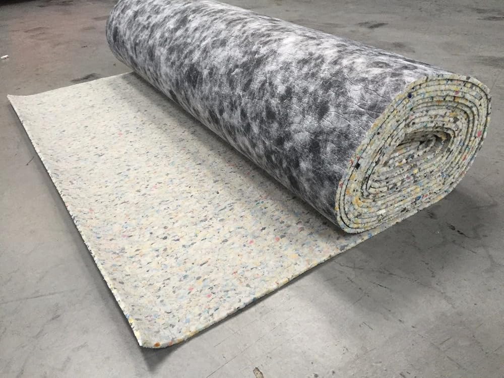 10mm Thick PU Carpet Underlay Rolls, Choose from 30 Sizes, 10m² Total Area, UK Manufactured
