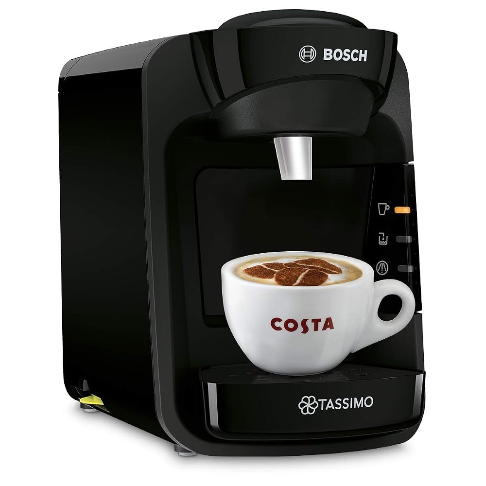 TASSIMO Bosch Vivy 2 Coffee Machine, 1300 Watt, 0.7 Litre, Black
