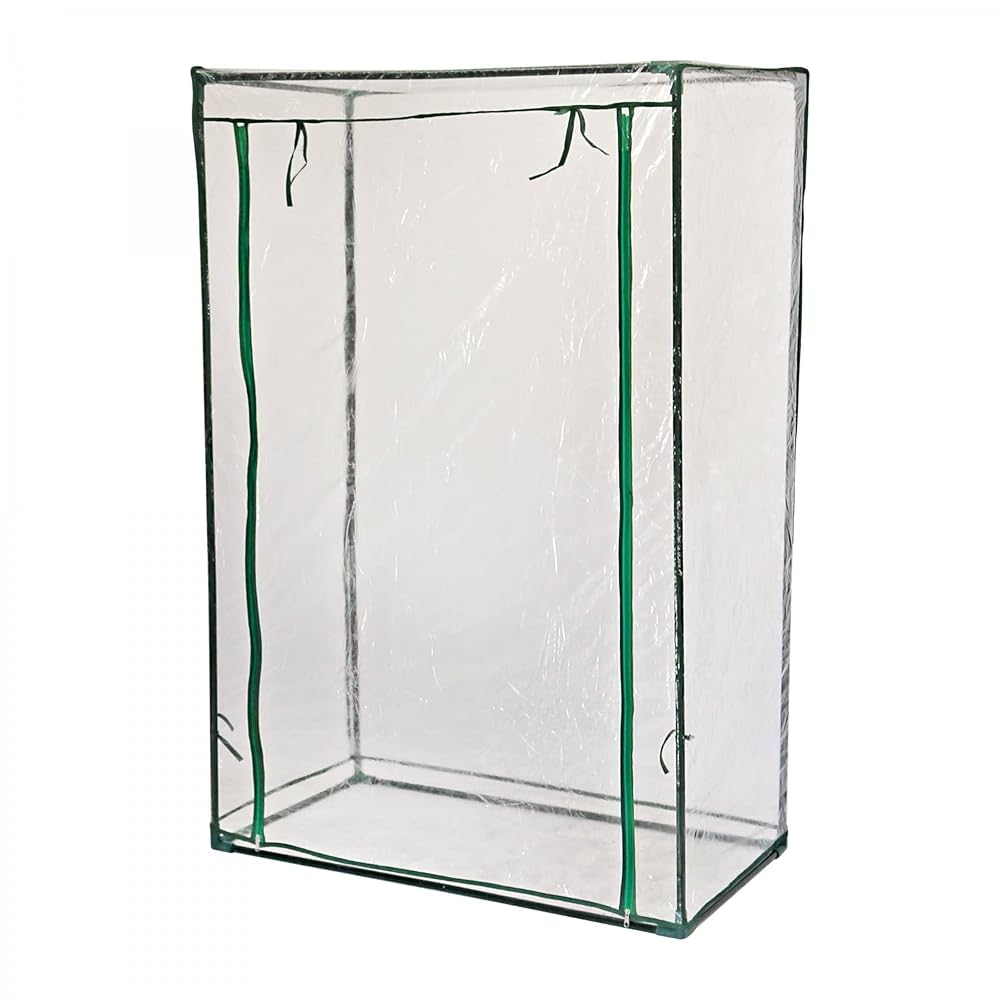 Oypla Growbag Tomato Growhouse Garden Greenhouse with PVC Cover, 150x100x50cm