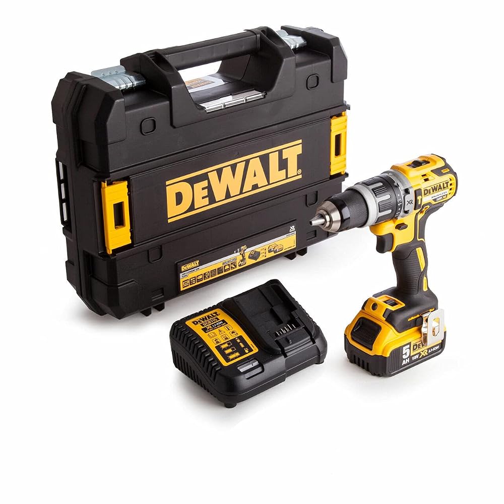 DEWALT DCD796P1-GB XR Brushless Compact Lithium-Ion Combi Drill, 18V