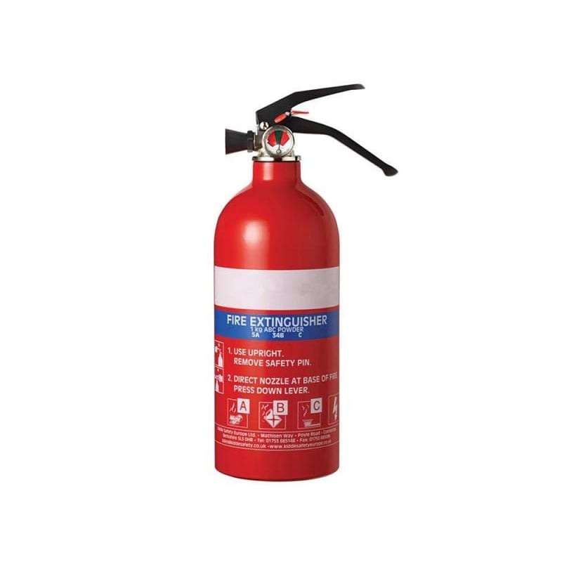 Kidde KS1KG Multi-Purpose Fire Extinguisher, Red, 1kg