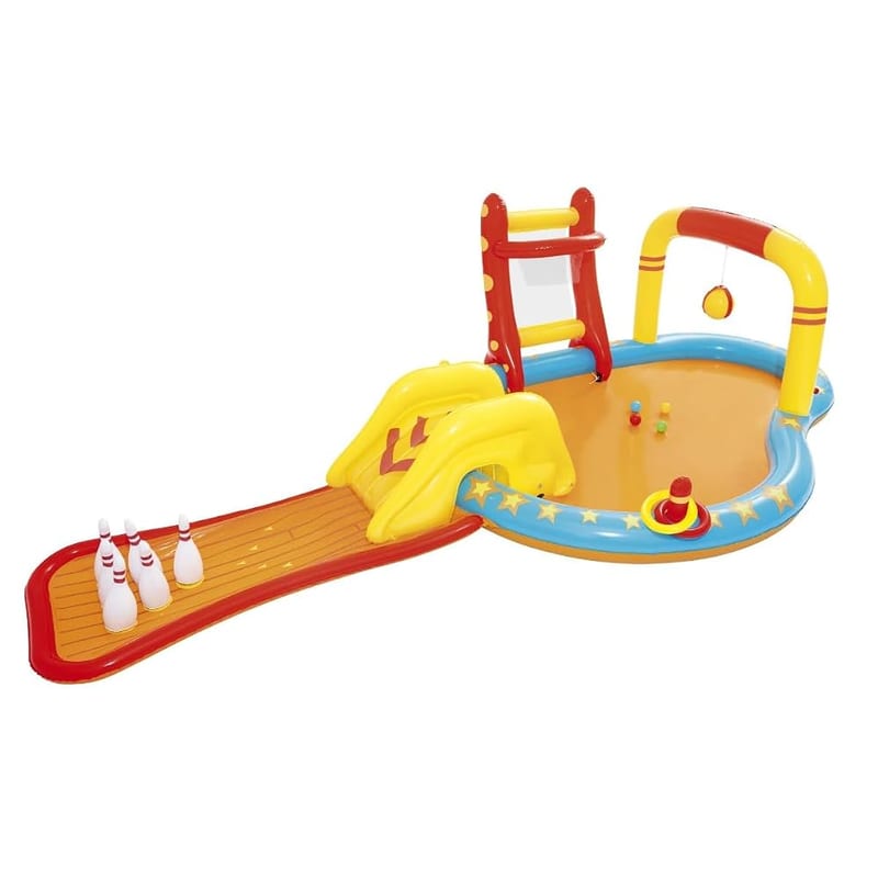 Bestway LiL Champ Water Play Centre, Inflatable Water Park with Slide, Paddling Pool for Kids Ages 2+