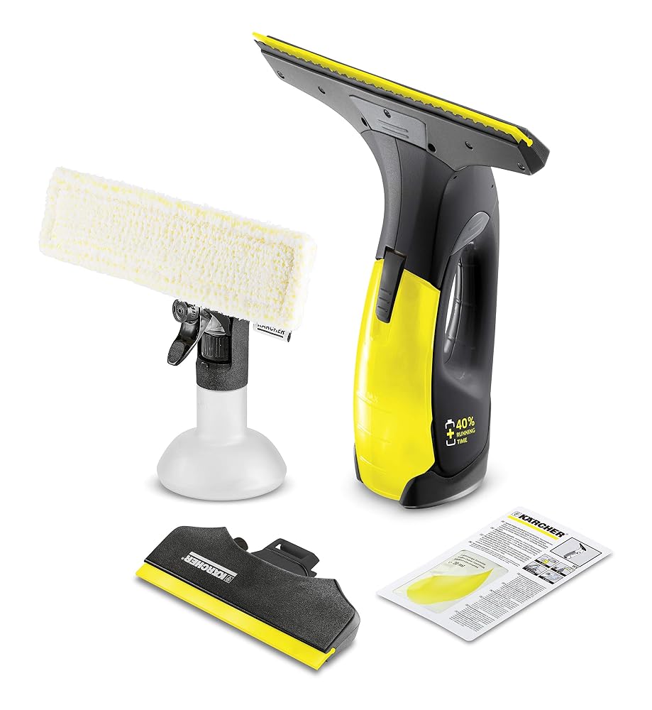 Kärcher WV2 Premium Window Vacuum Cleaner, Black Edition, 1.633-426.0