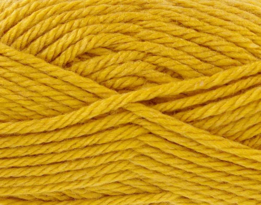 King Cole 643121 Big Value Super Chunky Mustard Yarn, 100g