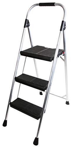 Abru 22402 Aluminium Stepstool, 3 Step