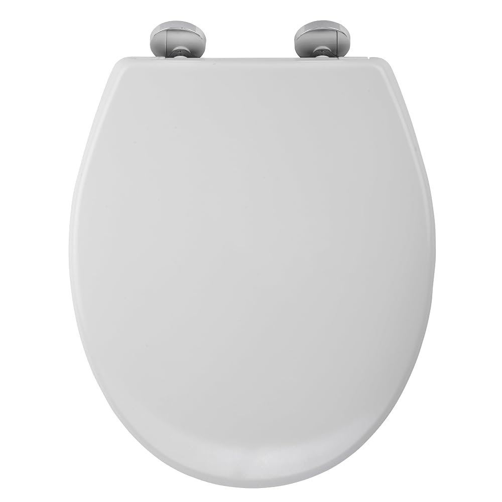 Croydex Constance Flexi-Fix White Soft Close Toilet Seat with Quick Release Button
