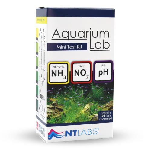 NT Labs Aquarium Lab Mini-Test Kit (Contains 120 Tests)