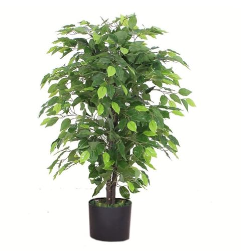 Leaf LEAF-7088 Design UK 90cm Artificial Ficus Tree, Realistic Indoor Plant in Pot for Home and Office
