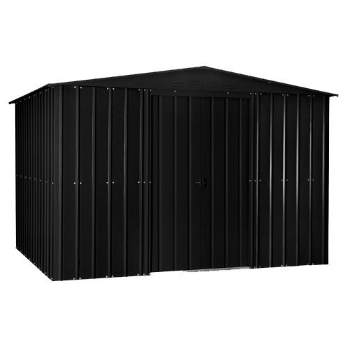 Lotus Metal Shed, Grey, 10 x 7ft