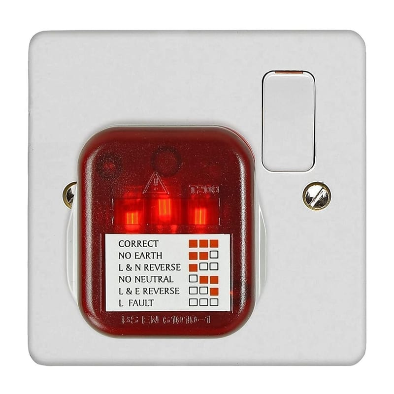 UK Mains Electrical Power Plug-In Socket Tester