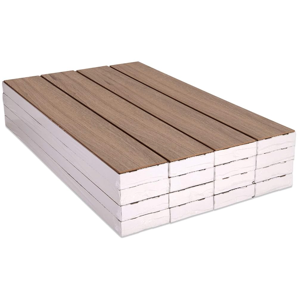 ROLLER Advanced Laminate Flooring, Oak Brown, 8mm Click System Boards